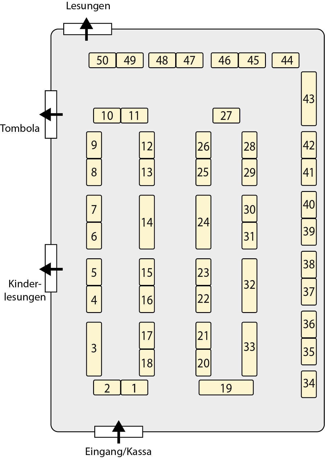 Saalplan
